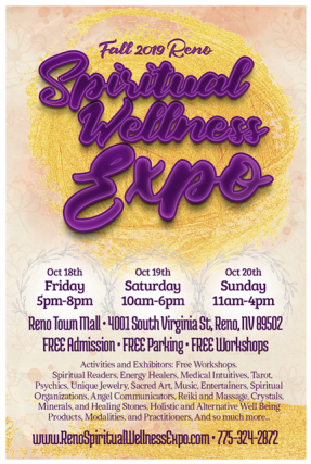 Spiritual Wellness Expo Fall 2019 Reno