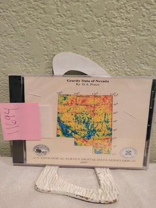 Item #11694 Gravity data of Nevada. David A. Ponce