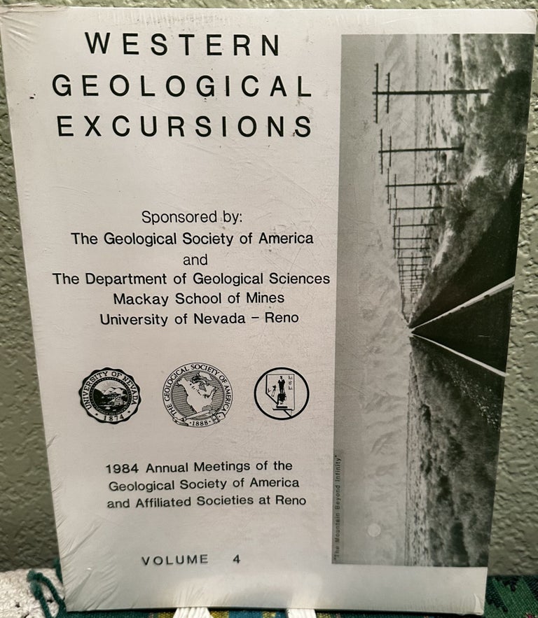 Item #16202 Western Geological Excursions, Volume 4. Jintz.