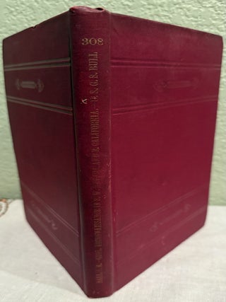 Item #18729 A Geologic Reconnaissance in Southwestern Nevada and Eastern California. Sidney. B. Ball