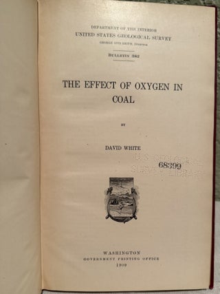 The Effect of Oxygen in Coal