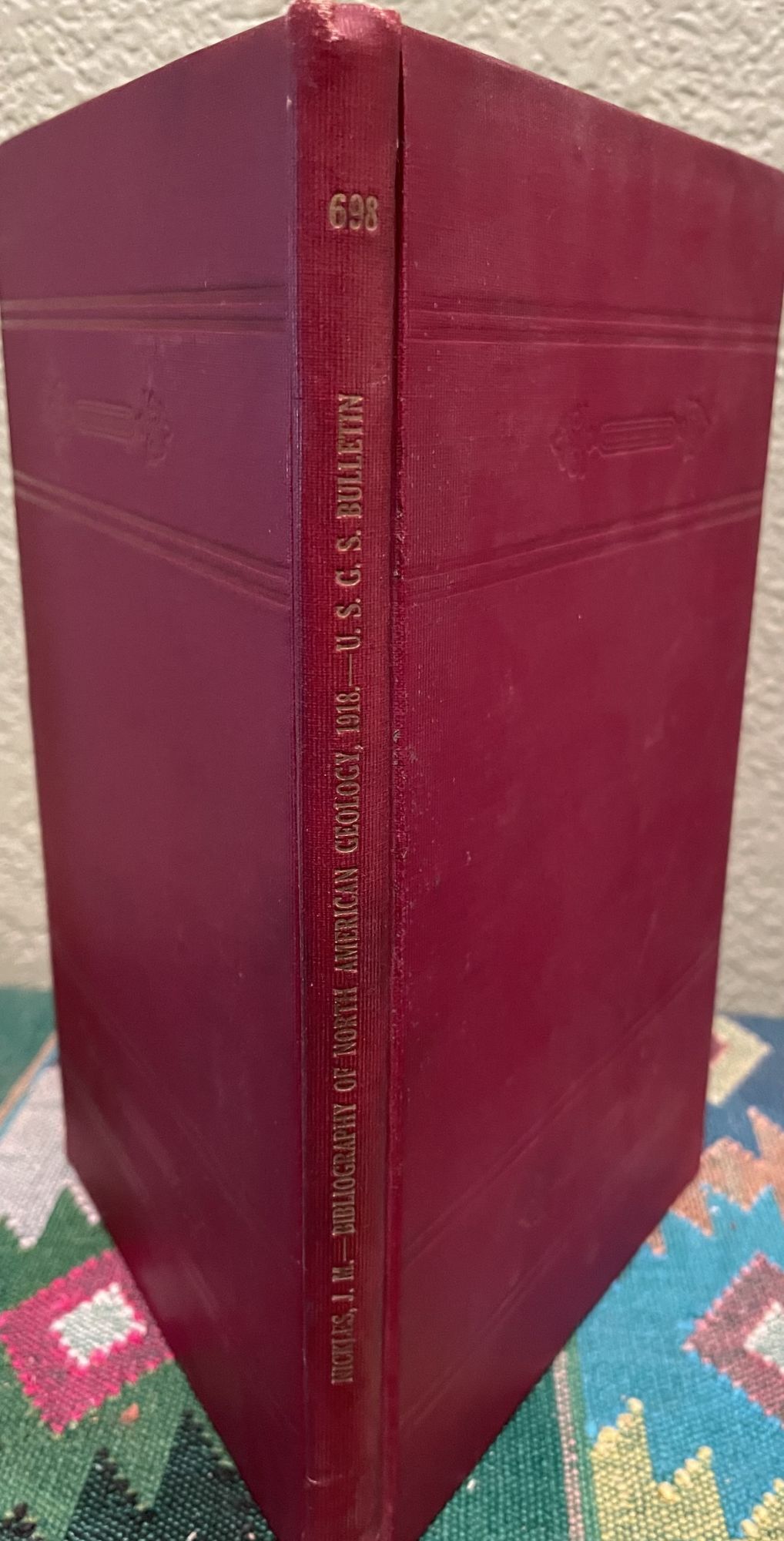 Bibliography of North American Geology for 1918 with Subject Index. J. M. Nickles.