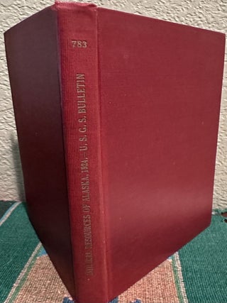 Item #18979 Mineral Resources of Alaska Report on Progress of Investigations in 1924. P. S. Smith