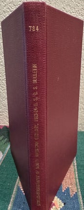 Item #18993 Bibliography of North American Geology for 1923-1924. J. M. Nickles, R. S. Gassler