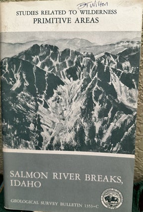 Item #19992 Mineral resources of the Salmon River Breaks Primitive Area, Idaho, P. L. Weis