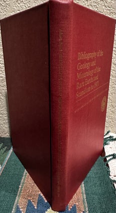 Item #20020 Bibliography of the geology and mineralogy of the rare earths and scandium to 1971,...