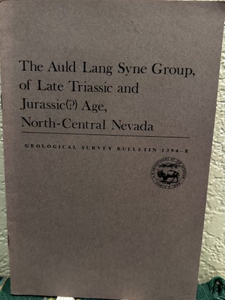 Item #20066 The Auld Lang Syne Group, of Late Triassic and Jurassic age, north-central Nevada,...