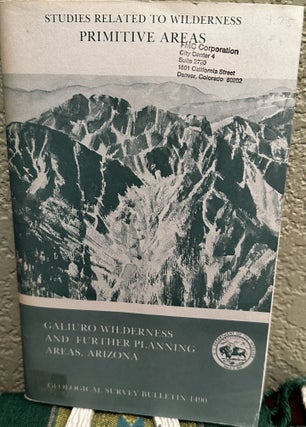 Item #20169 Mineral Resources of the Cranberry Wilderness Study Area, Webster and Pocahontas....