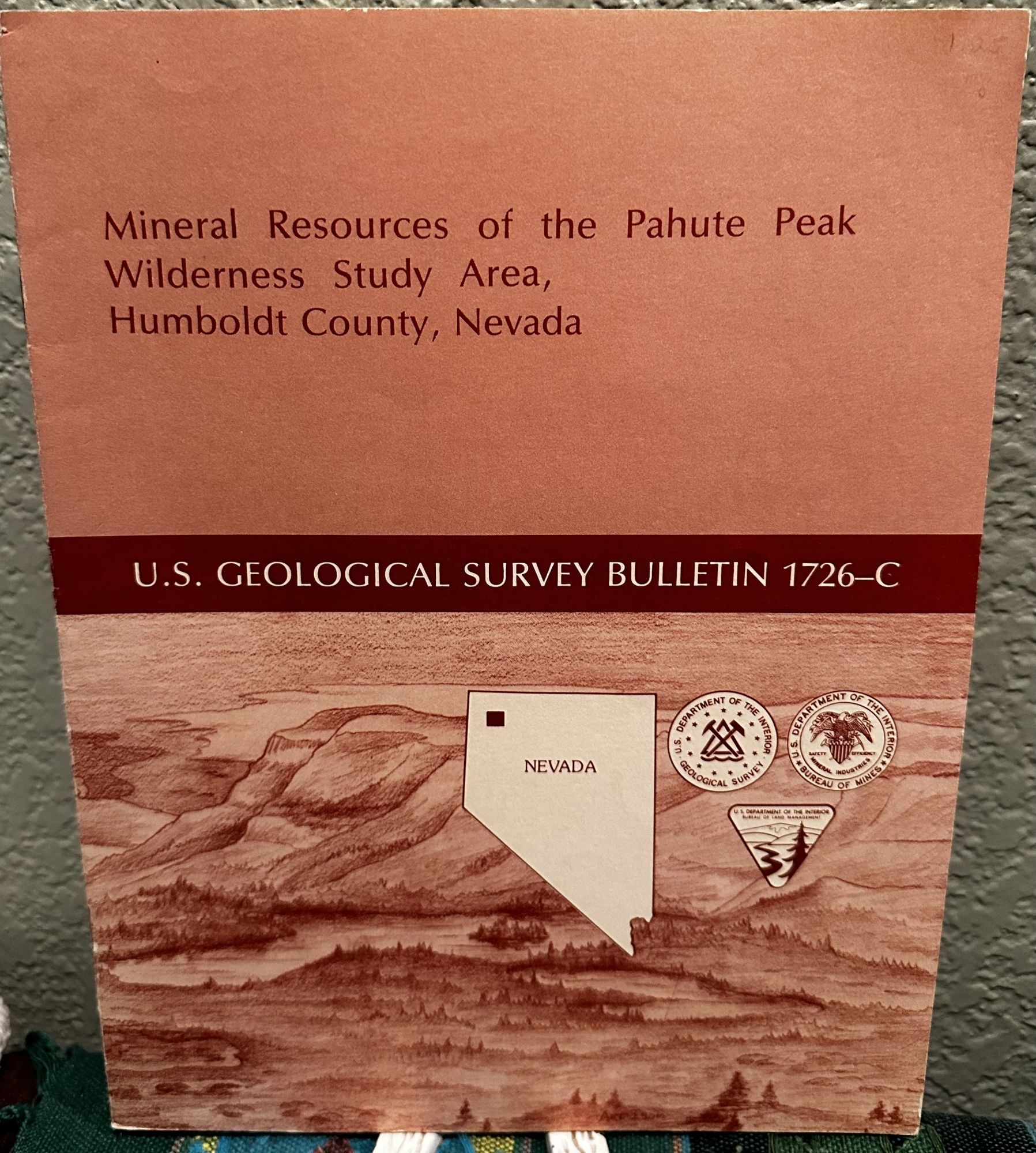 Mineral Resources of the Phute Peak Wilderness Study Area, Humboldt County, Nevada. D. C. Noble.