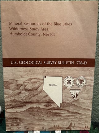 Item #20371 Mineral Resources of the Desatoya Mountains Wilderness Study Area, Churchill and...