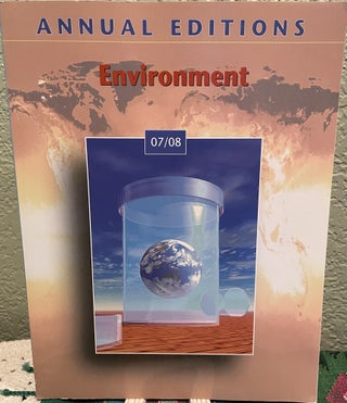 Item #22195 Annual Editions Environment 07/08. John Allen