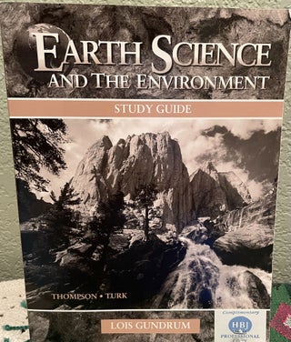 Item #22198 Earth Science Environment SG Study Guide. THOMPSON