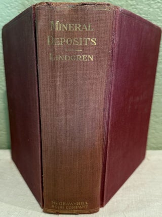 Item #22558 Mineral Deposits. Waldemar Lindgren