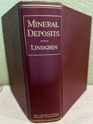 Item #22563 Mineral deposits. Waldemar Lindgren