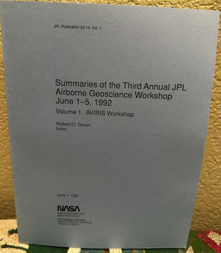 Item #25151 Summaries of the Third Annual Jpl Airborne Geoscience Workshop, June 1-5, 1992,...