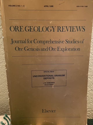 Item #25221 Special Issue Unconventional Uranium Deposits, J. W. Ed Gabelman