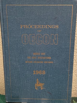 Item #25248 Proceedings of OECON 1968 Middle East the First International. Editorial Staff,...