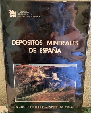 Item #25299 Depositos Minerales De Espana Spanish Language. F. V. Guzman