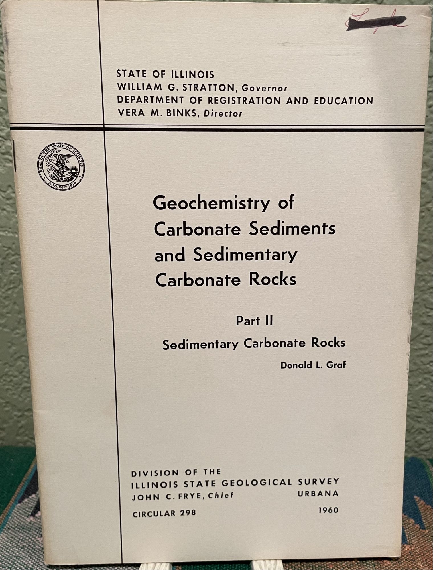 Geochemistry of Carbonate Sediments and Sedimentary Carbonate Rocks ...