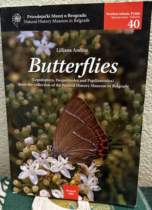 Item #26538 Butterflies English and Serbian Languages. Andjus Ljiljana