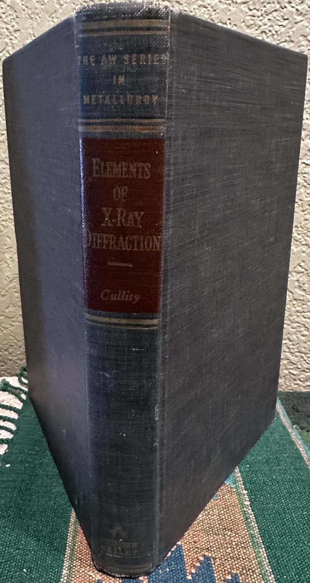 Elements of X-Ray Diffraction. B. D. Cullity.