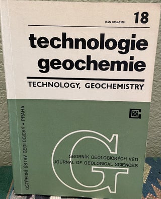 Item #26959 Technology, Geochemistry (Czech Language). Academy Of Geological Sciences-Czech