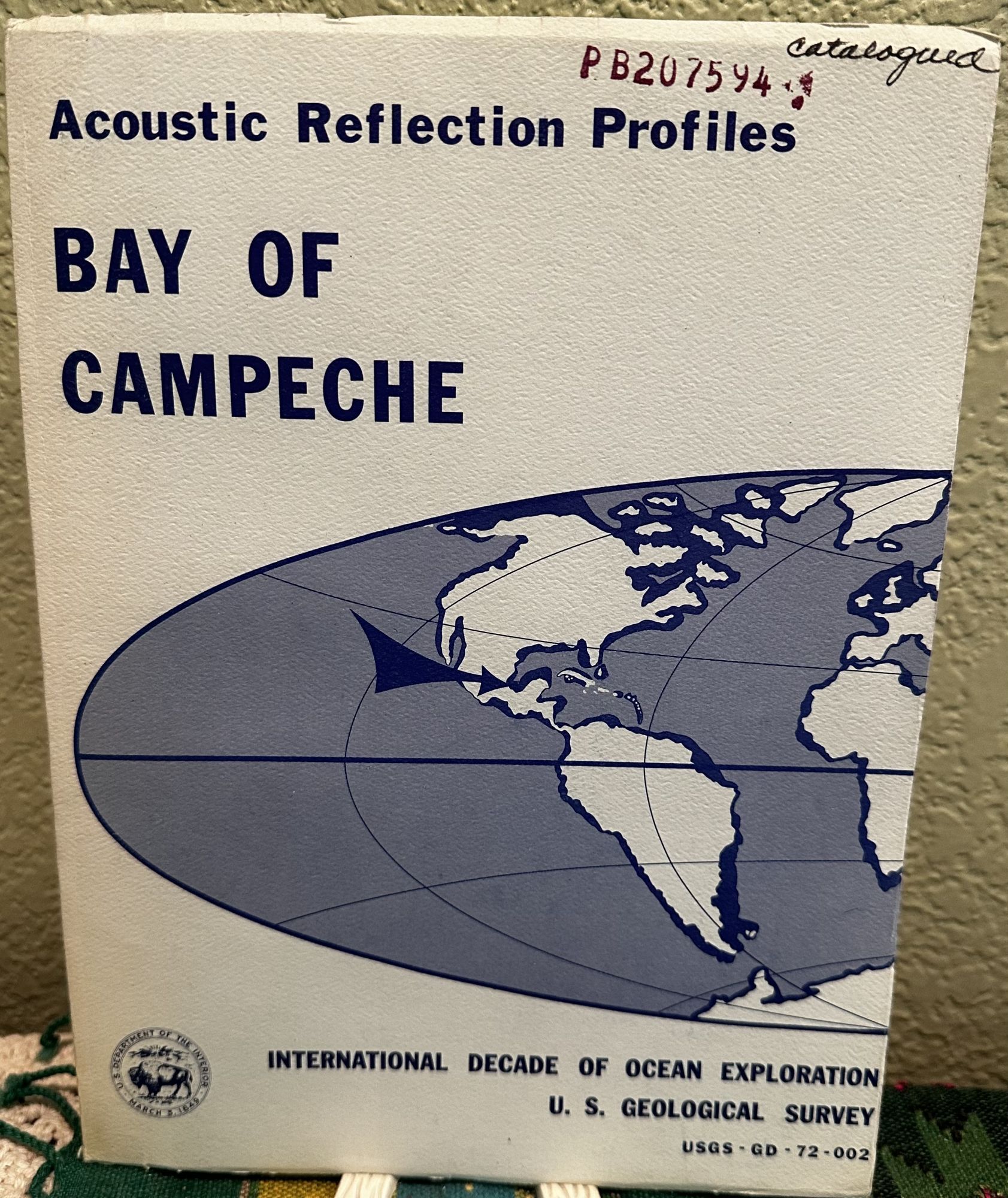 Acoustic Reflection Profiles Bay of Campeche. G. W Moore.