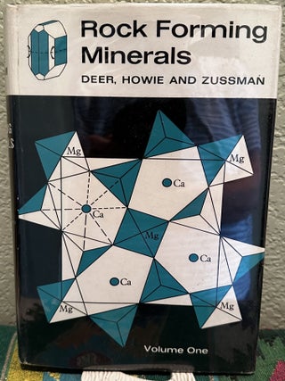 Item #28452 Rock-Forming Minerals, Volume 1 Ortho- and Ring Silicates. W. A. Deer, R. A. Howie,...
