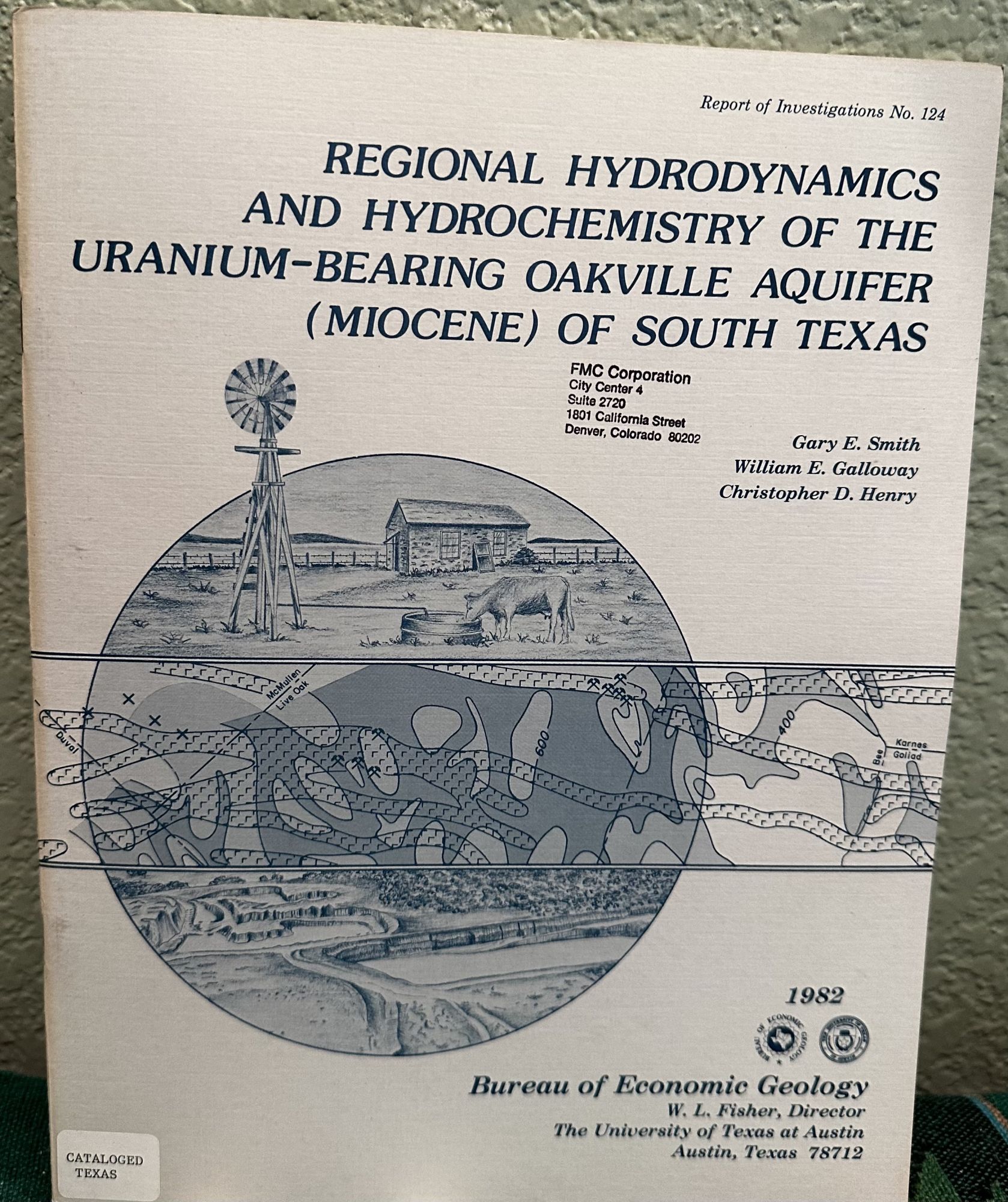 Regional hydrodynamics and hydrochemistry of the uranium-bearing Oakville aquifer of South. Gary E. Smith.
