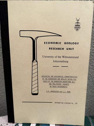Item #29006 Geological and Geochemical Characteristics of the Heerenveen and Mpuluzi Batholiths...