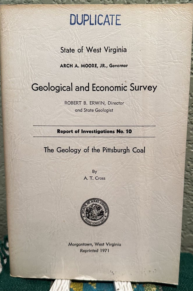 Item #29129 The Geology of the Pittsburgh Coal. A. T. Cross.