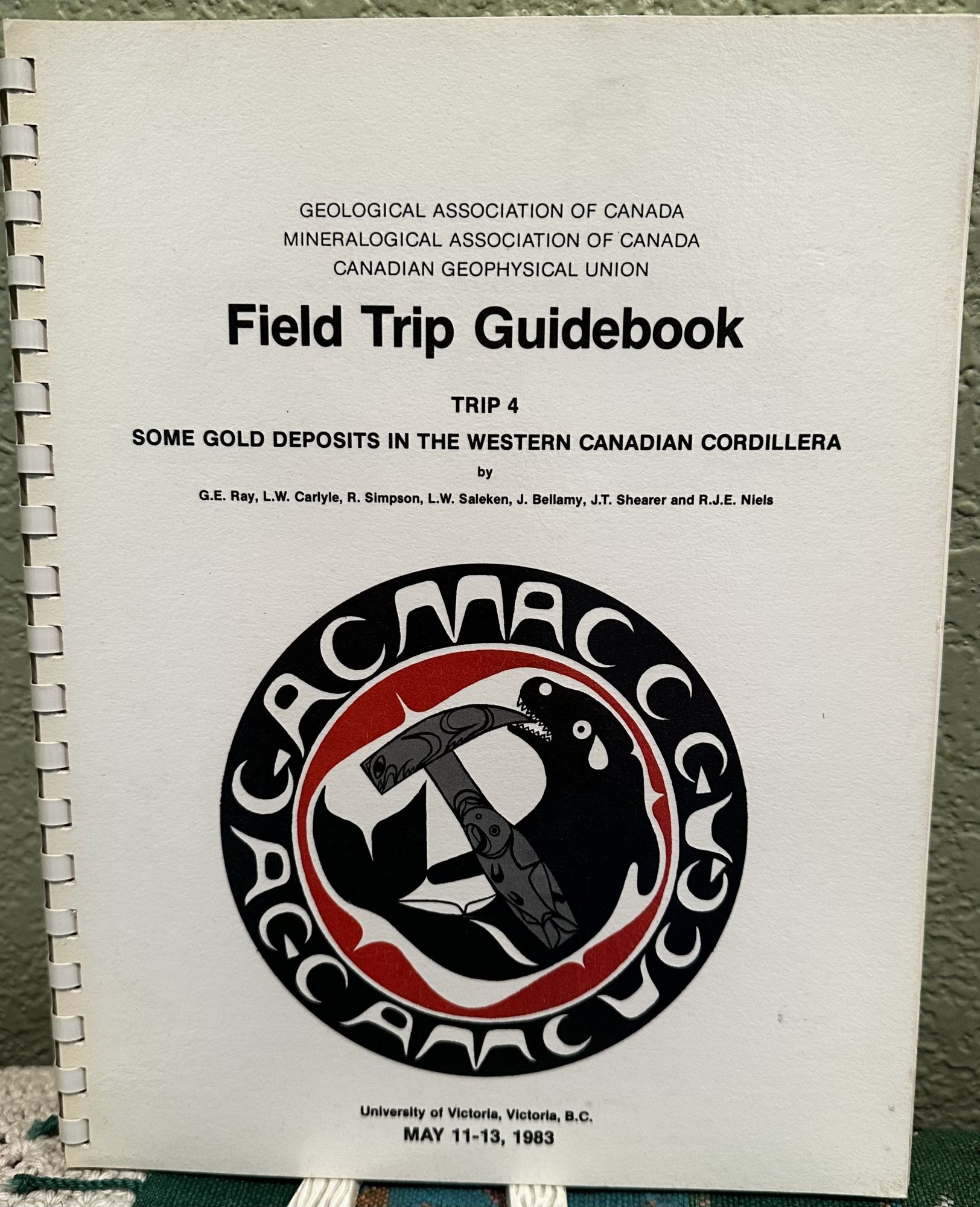 Field Trip Guidebook Trip 4 Some Gold Deposits in the Western Canadian Cordillera. G. E. Ray.