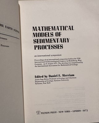 Mathematical Models of Sedimentary Processes An International Symposium