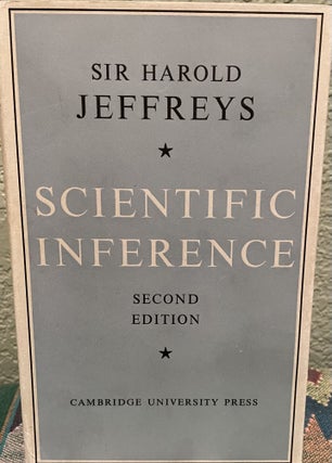 Item #29929 Scientific Inference. Jeffereys Harold