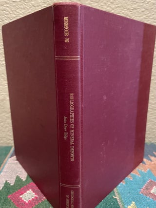 Item #30238 Selected Bibliography of Hydrothermal and Magmatic Mineral Deposits. John Drew Ridge