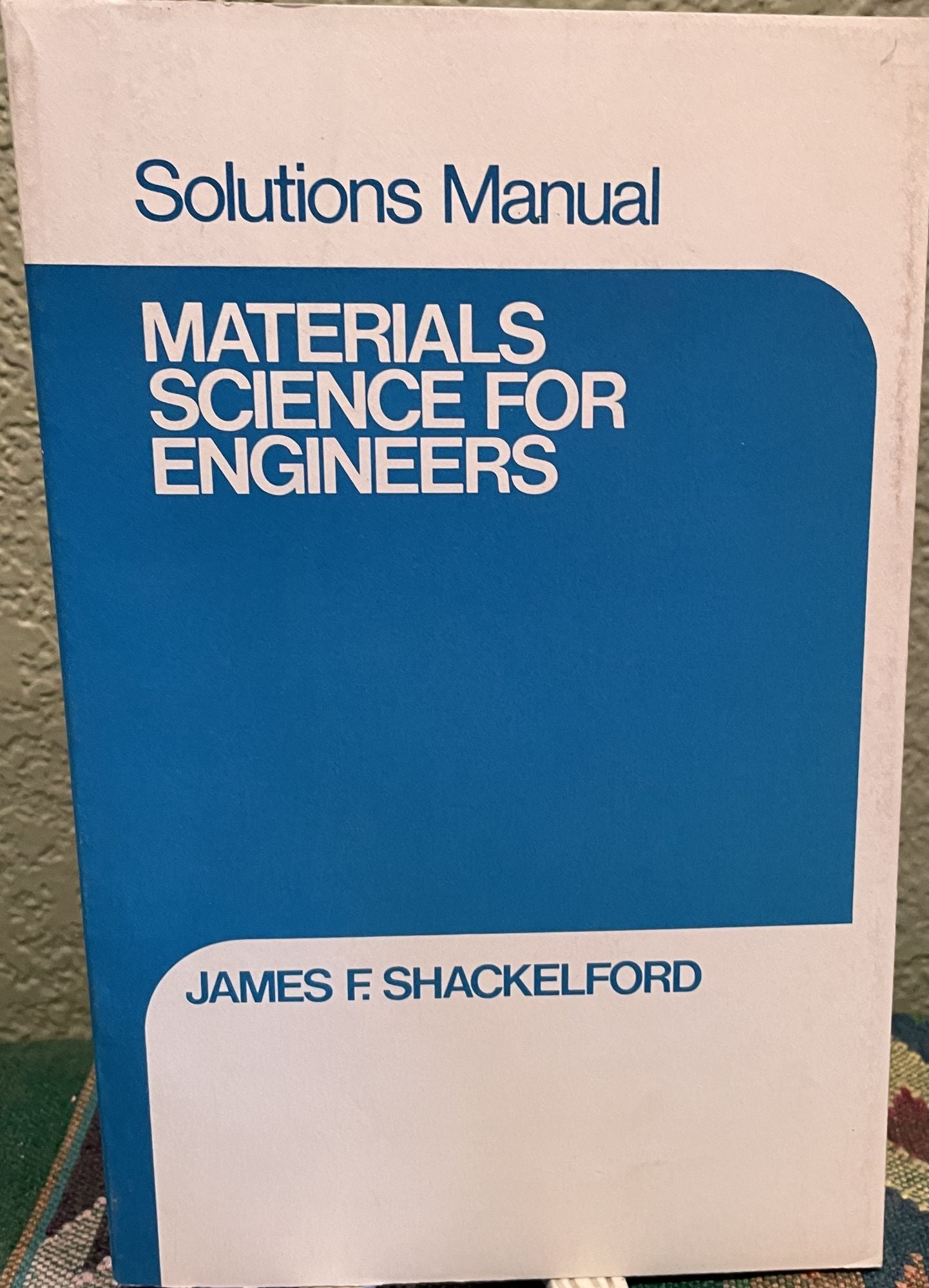 Solutions Manual Introduction To Materials Science For Engineers ...