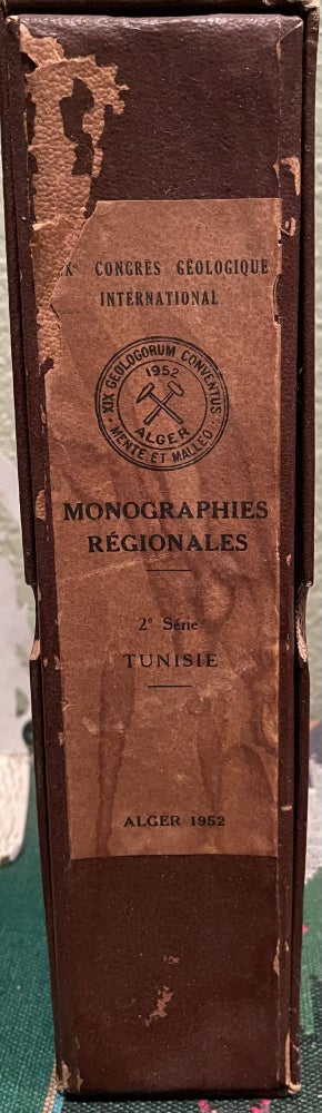 Item #30478 Monographies Regionals Serie 2, Tunisie, Nos. 1-7. Xix Congress Geologique International.