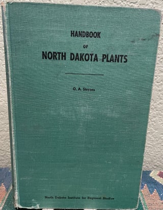 Item #31190 Handbook of North Dakota Plants. Orin Alva Stevens