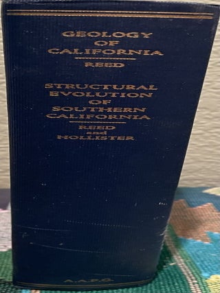 Item #31254 Geology of California Bound with Structural Evolution of Southern California. Ralph...