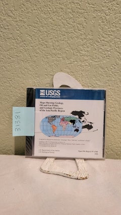 Item #31381 Maps Showing Geology, Oil and Gas Fields, and Geologic Provinces of the Asia Pacific...