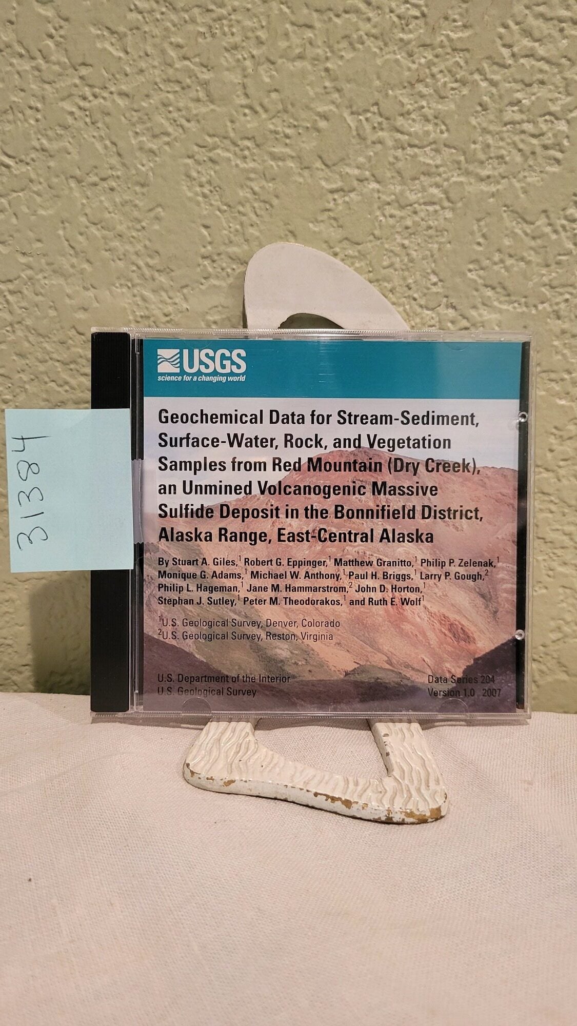 Samples from Red Mountain (Dry Creek) , an Unmined Volcanogenic Massive Sulfide Deposits in the. Staurt A. by Giles.