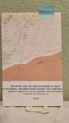 Item #31436 Tectonic Map of the Overthrust Belt, Western Wyoming, Southeastern Idaho and...
