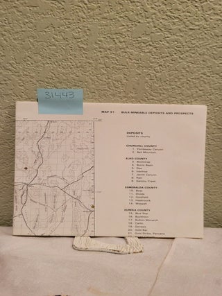 Item #31443 Bulk-Mineable Precious-Metal Deposits and Prospects in Nevada. One Million Scale Set,...