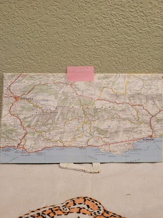 Item #31447 Southern Spain. Sur De Espana, Andalucia. 1/400 000, Map 446. Michelin Maps