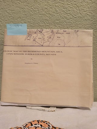 Item #31494 Geologic Map of the Richmond Mountain Area, Lynn Window, Eureka County, Nevada....