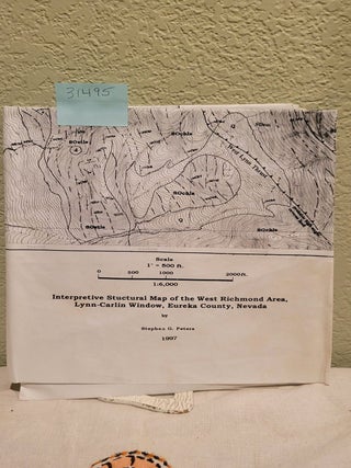 Item #31495 Interpretive Strucural Map of the West Richmond Area, Lynn-Carlin Window, Eureka...