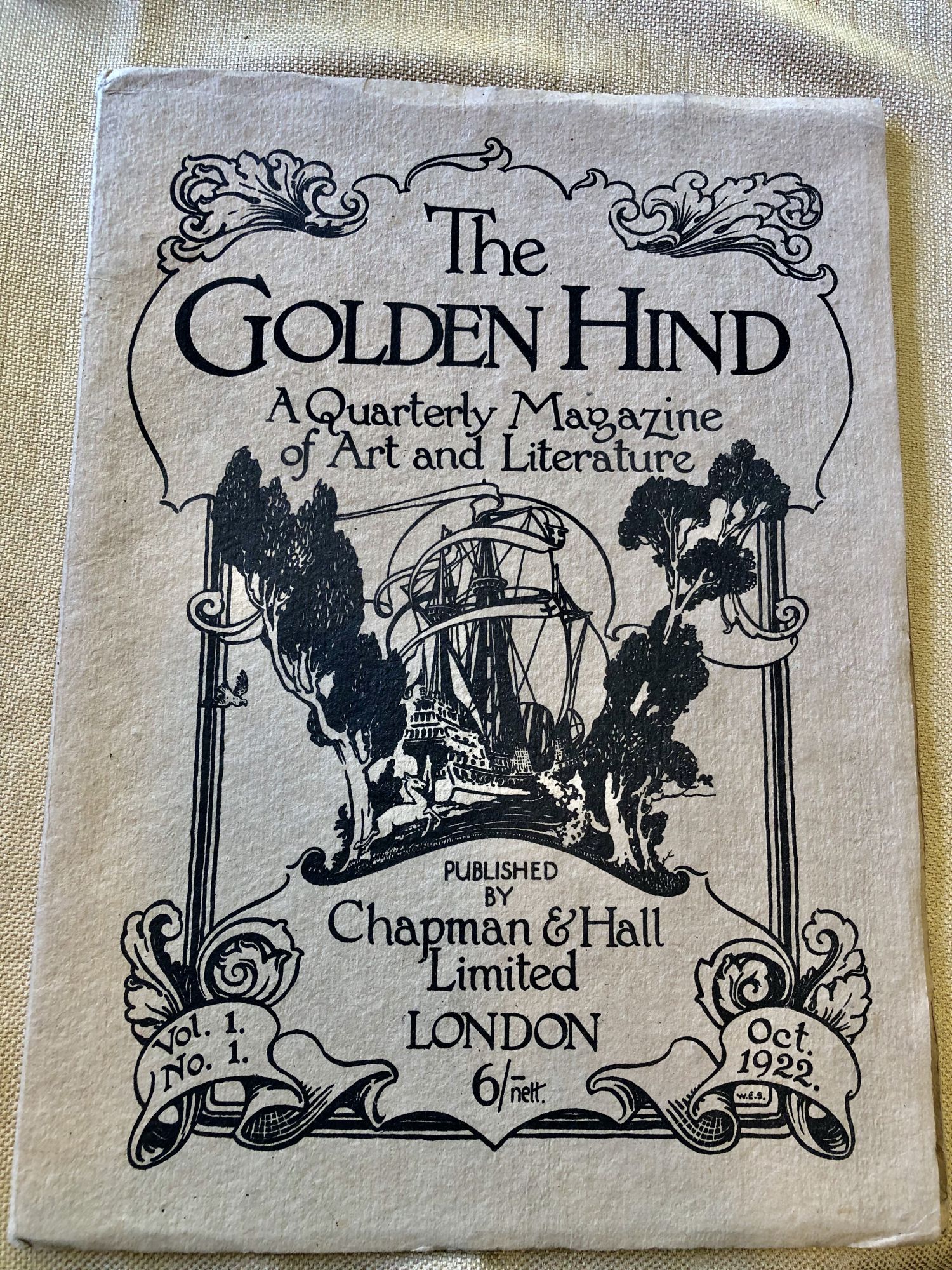 The Golden Hind: A Quarterly Magazine of Art and Literature. Clifford Bax, Austin O. Spare.