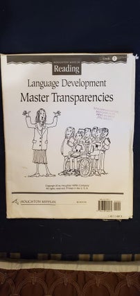 Item #5558259 Language Development Master Transparencies. anon