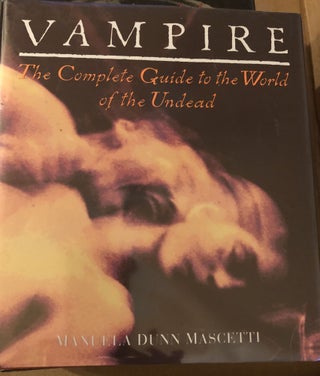 The Vampire Encyclopedia, in search of Dracula, Vampire The Complete Guide to the Undead, The Vampire Book The Encyclopedia of the Undead, 4 book lot