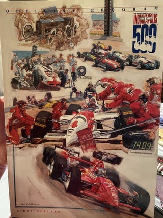 Indianapolis 500 Official Program 1990, 1991, 1992, 1994, 1995, 1997, 2002
